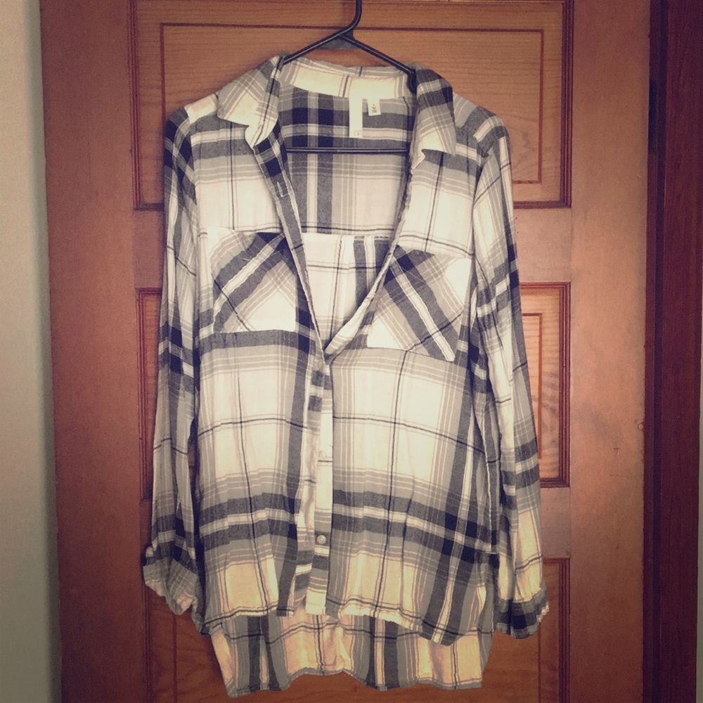 Flannel button up